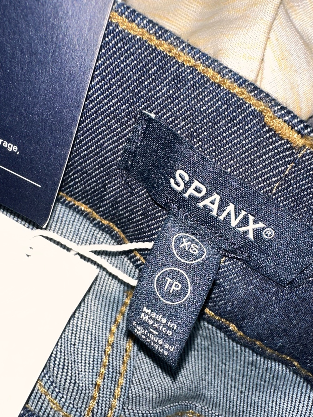 SPANXshape™ Original EveryWear Flare Jeans | Raw Indigo XS TP Petite - Picture 3 of 7
